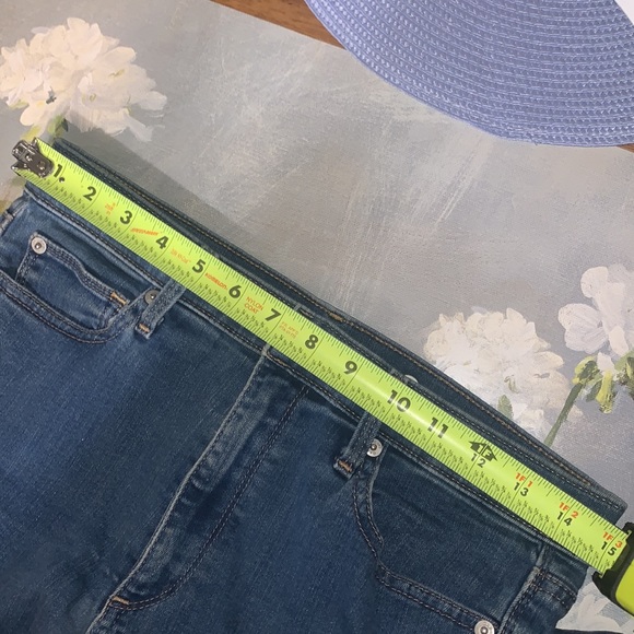 GAP 1969 Sz 29R high rise skinny jeans medium wash jeans - Picture 8 of 14